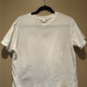 H&M Classic White Short Sleeve Tee